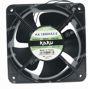 380V 全新KAKU 18065 变频器电柜耐高温散热风扇 KA1806HA3