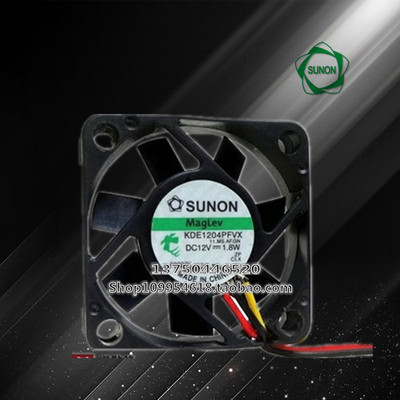 SUNON/建准 4010风扇40*40*10 12V 1.8W KDE1204PFVX 交换机用3线