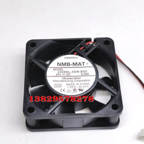 原装NMB-MAT 2408NL-05W-B50/B59 24V 0.09A 6CM 6020 变频器风扇