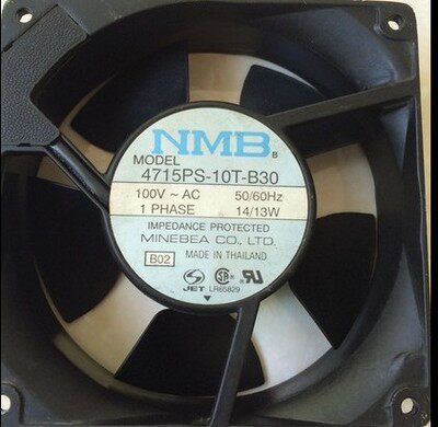 NMB轴流风机 4715PS-10T-B30 轴流风扇12038 100V 14/13W 50/60HZ