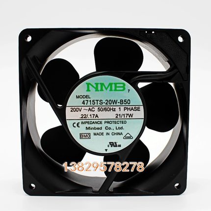 4715TS-20W-B50 4715TS-22W-B50 200VAC原装正品 铝框交流风扇