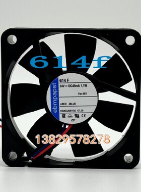 德国ebmpapst TYP 414F 514F 614F 714F 24V 变频器散热风扇