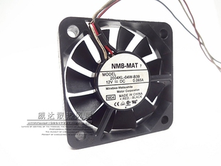 NMB 2004KL-04W-B39 5010 12V 0.065A 5CM 5厘米 3线超薄散热风扇