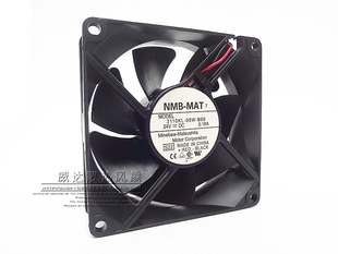 NMB 8025 24V 0.18A 8厘米 大风量 2线变频器风扇 3110KL-05W-B60