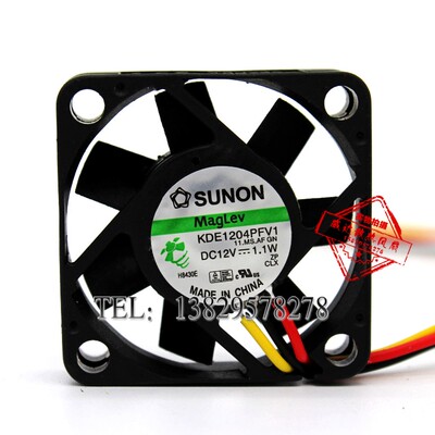 SUNON4CM3线静音南北桥风扇