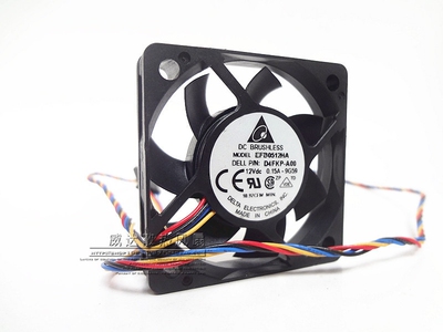 台达EFB0512HA  5cm/厘米 5010 12V 0.15A 4线cpu机箱散热风扇