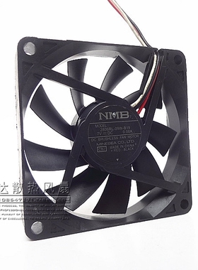 NMB 7015 7V 0.08A 7CM 7厘米 超静音 机箱 风扇 2806RL-09W-B19