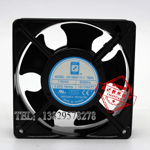 OA109AP-11-1 TB 全新原装Orion Fans 110/120VAC 12038 轴流风扇