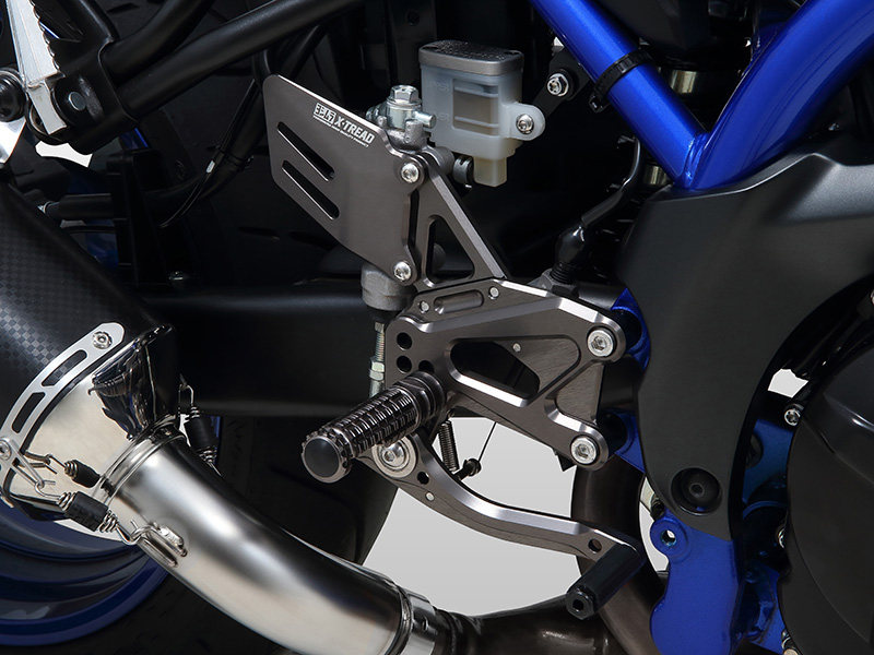 日本yoshimura 适用suzuki铃木 sv650 x 升高后移脚踏杆总成 吉村