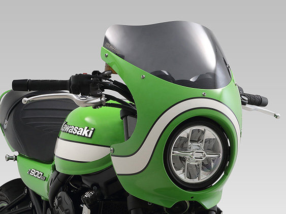 日本 yoshimura kawasaki 川崎 z900rs cafe 加高风挡风镜 吉村