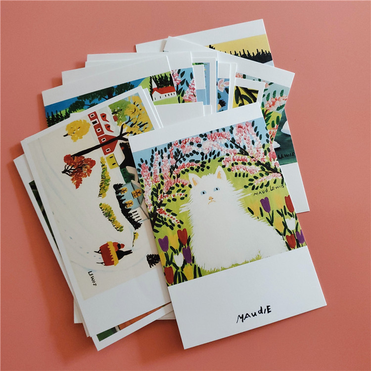 san 电影莫娣maud lewis装饰画作明信片卡片礼物海报送剧照