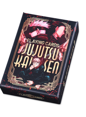 咒术回战周边扑克牌纸牌 js限定JS 原画五条悟夏油杰5t5伏惠虎杖