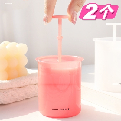 日本进口洗面奶打泡器便携式沐浴露起泡器手工皂专用洗脸泡沫神器