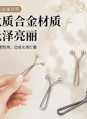 收紧U形夹子简约服装调节卡扣隐形夹别针金属裤腰固定夹收腰神器