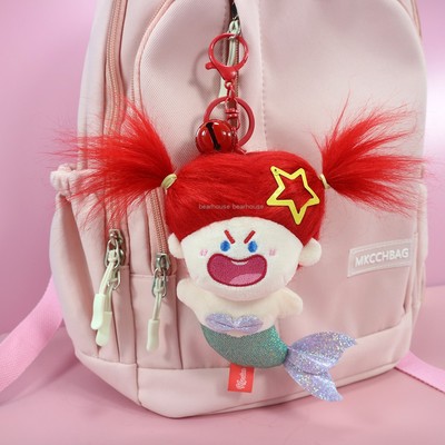 凯佩珑发型随心变美人鱼毛绒公仔