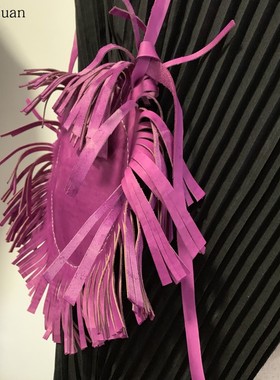 太阳包 新增紫色 轻薄小包 手工手拿斜跨包 Fu.DuJuan 原创设计师