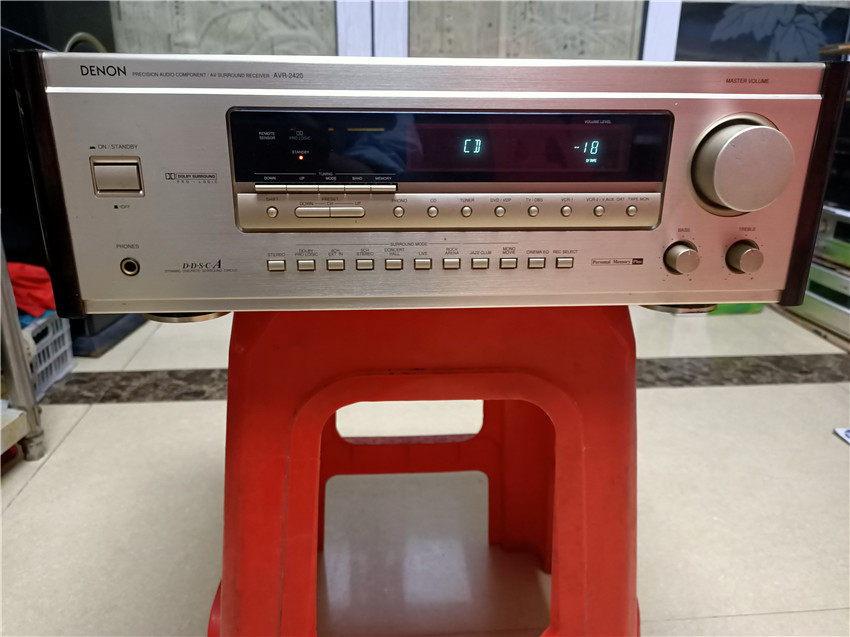 二手原装日本进口功放机 天龙AVR-2420 5.1声道AV家用功放大功率