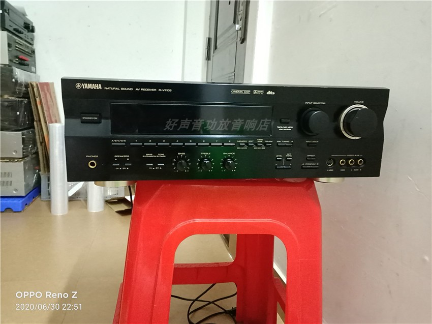 二手功放机进口音响 雅马哈R-V1105 高端旗舰5.1影院功放大功率