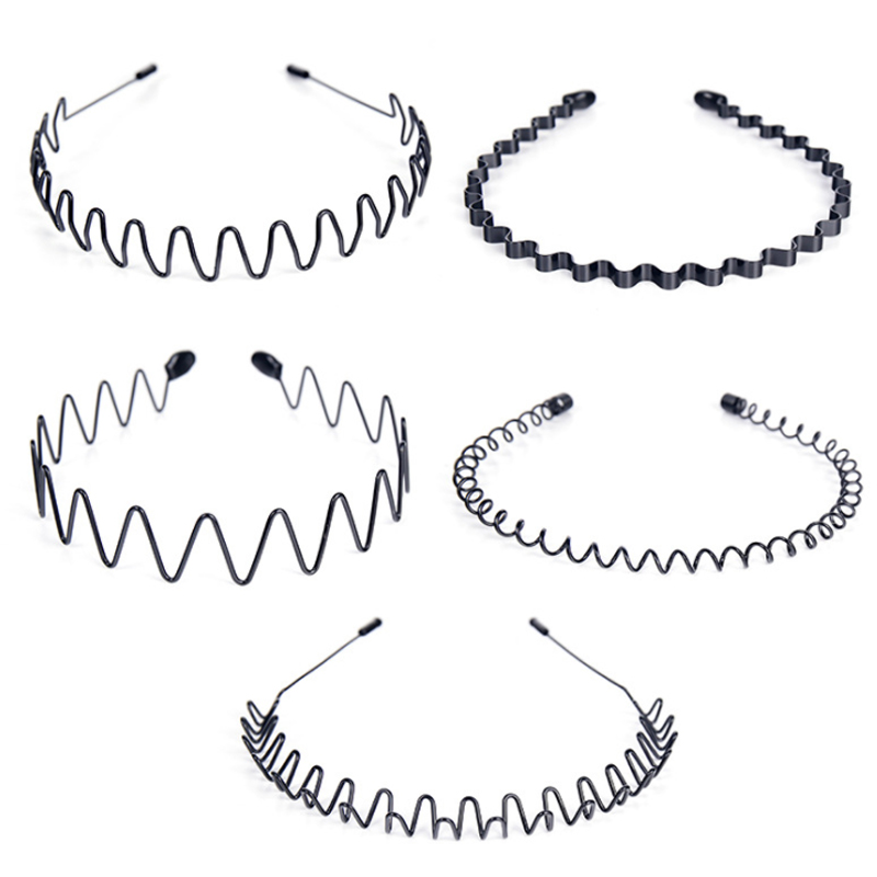 怦然再心动王大陆同款波浪发箍男士发箍头箍韩国隐形运动头带发卡