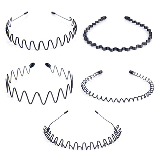 怦然再心动王大陆同款波浪发箍男士发箍头箍韩国隐形运动头带发卡