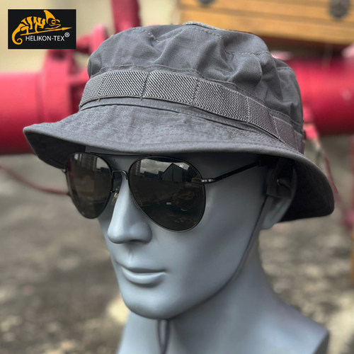 赫利肯CPU圆边渔夫帽防晒战术帽