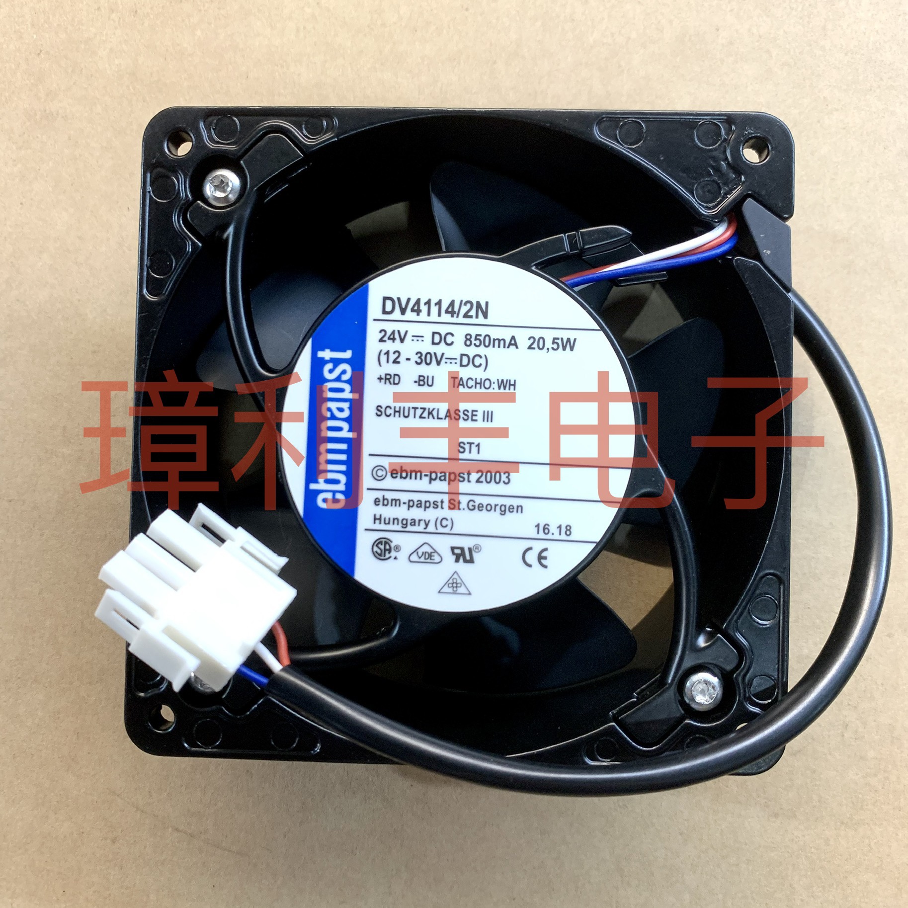 全新原装正品ebmpapst DV4114/2N 24V 20.5W 12cm 库卡机器人风扇