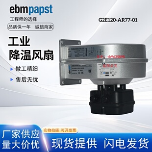 AR77 G2E120 80W 离心鼓风机 原装 230V风扇 德国散热正品