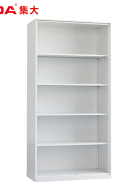 无门铁皮文件柜办公档案资料柜合同储物西药柜加厚书柜白色资料架