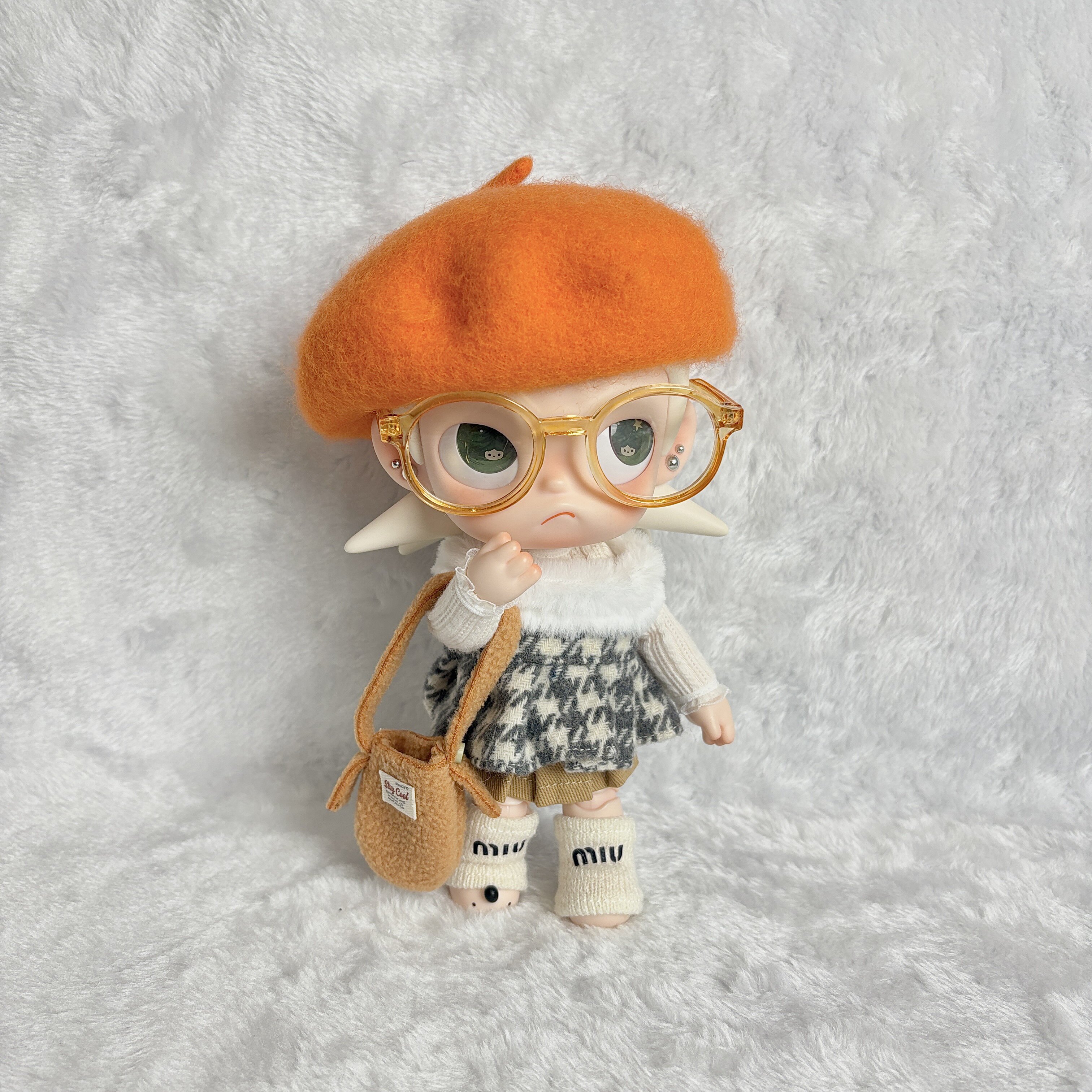 zsiga新品娃衣撞色搭配萝莉甜美套装嘎子姐娃衣1/8分可动人偶娃衣