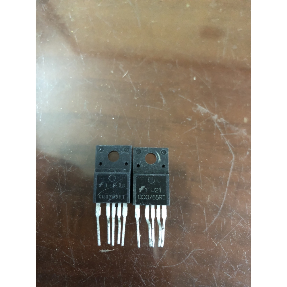 进口拆机测试好 CQ0765RT CQO765RT （5脚管） 开关电源管