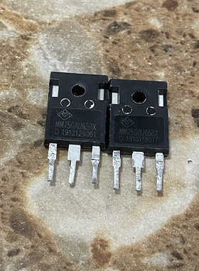 MM75GAU65BX MM75G5U65BX 原装拆机 电焊机大功率IGBT单管75A650V