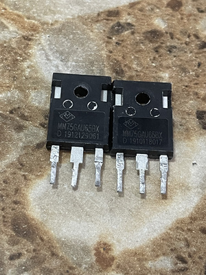MM75GAU65BX MM75G5U65BX 原装拆机 电焊机大功率IGBT单管75A650V