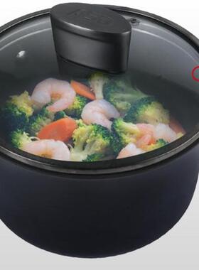 爱仕达0涂层健康纯钛奶锅NT18Z6Q家用轻巧