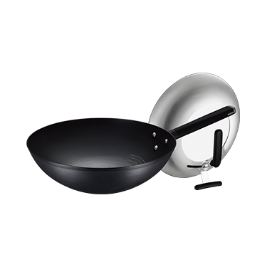 爱仕达旋风炒锅CF32M2Q无涂层不生锈32炒锅