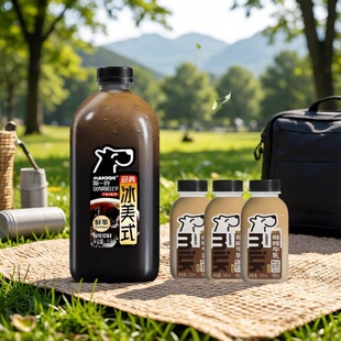 MILKDOG每一克经典咖啡牛乳240ml*3瓶低温调制乳小瓶装即饮