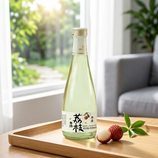 米客荔枝米酒328ml*6瓶女生低度米露果酒聚餐送礼