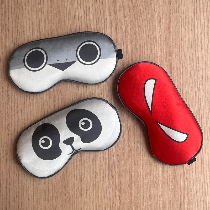 2025新款眼罩睡眠睡觉遮光透气夏季学生男女卡通午休冰热敷动漫
