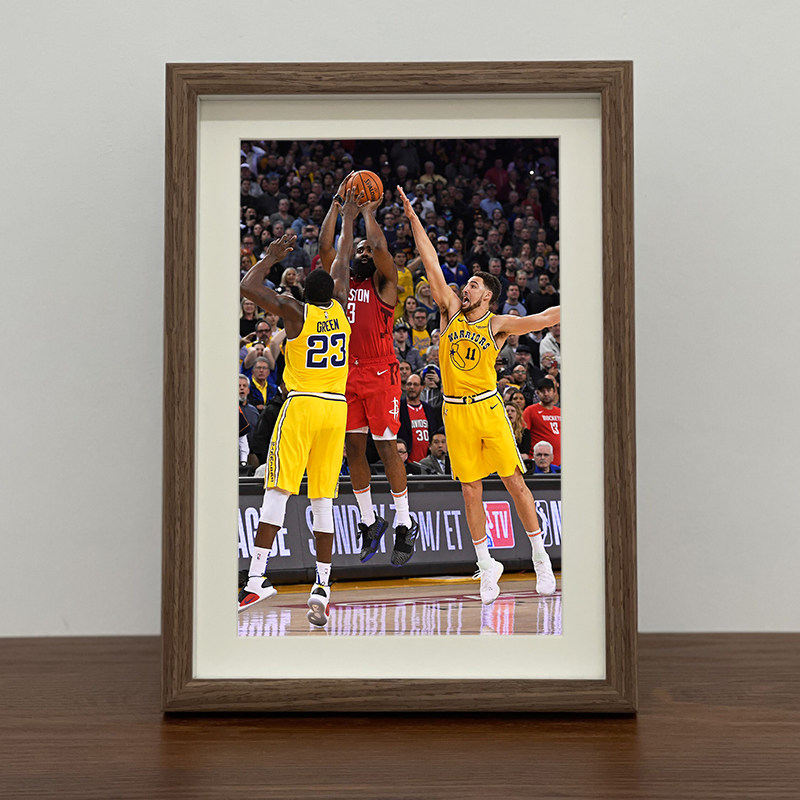 NBA火箭哈登绝杀纪念相框挂画摆台装饰画海报照片墙壁画生日礼物,运动/瑜伽/健身/球迷用品,篮球球迷用品,淘宝优惠券,粉丝福利购,淘宝优惠卷