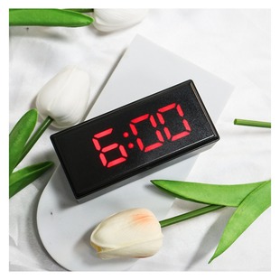 闹钟电子数显桌面时钟客厅台灯床头夜光钟表创意智能LED大屏温度