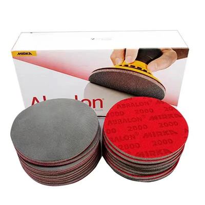 芬兰磨卡精磨砂棉 MIRKA6寸ABRALON 5寸P180P500海绵砂P2000P4000