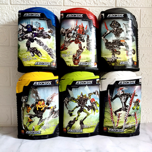 清仓处理 生化战士积木珍藏版 男孩玩具变形手办模型摆台