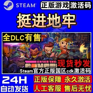 挺进地牢正版Steam激活码CDK入库Enter the Gungeon全DLC电脑游戏