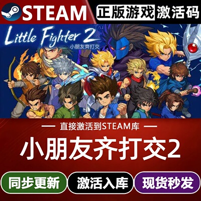 小朋友齐打交2 重制版全球Steam激活码CDKey入库Little Fighter 2