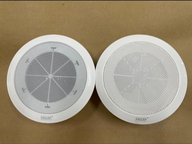 3W消防喇叭消防广播消防暗装明装吸顶天花板扬声器可兼容报警设备
