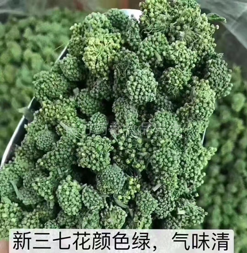 正品三七花文山特级云南正宗田七花茶无硫散装食用干花泡水喝100g