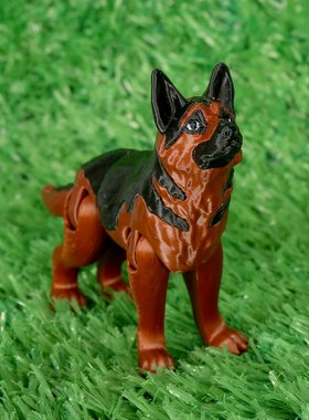 德国牧羊犬造型解压玩具