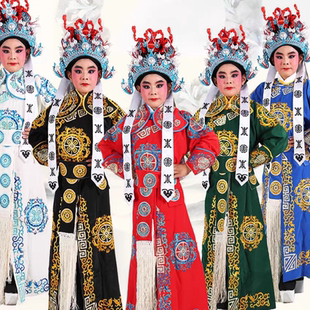 出租京剧戏曲服装 戏剧头盔武将戏帽大包巾武生扎巾将军盔头将巾