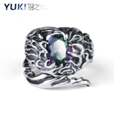 Tide, японское дизайнерское кольцо, аксессуар подходит для мужчин и женщин, серебро 925 пробы