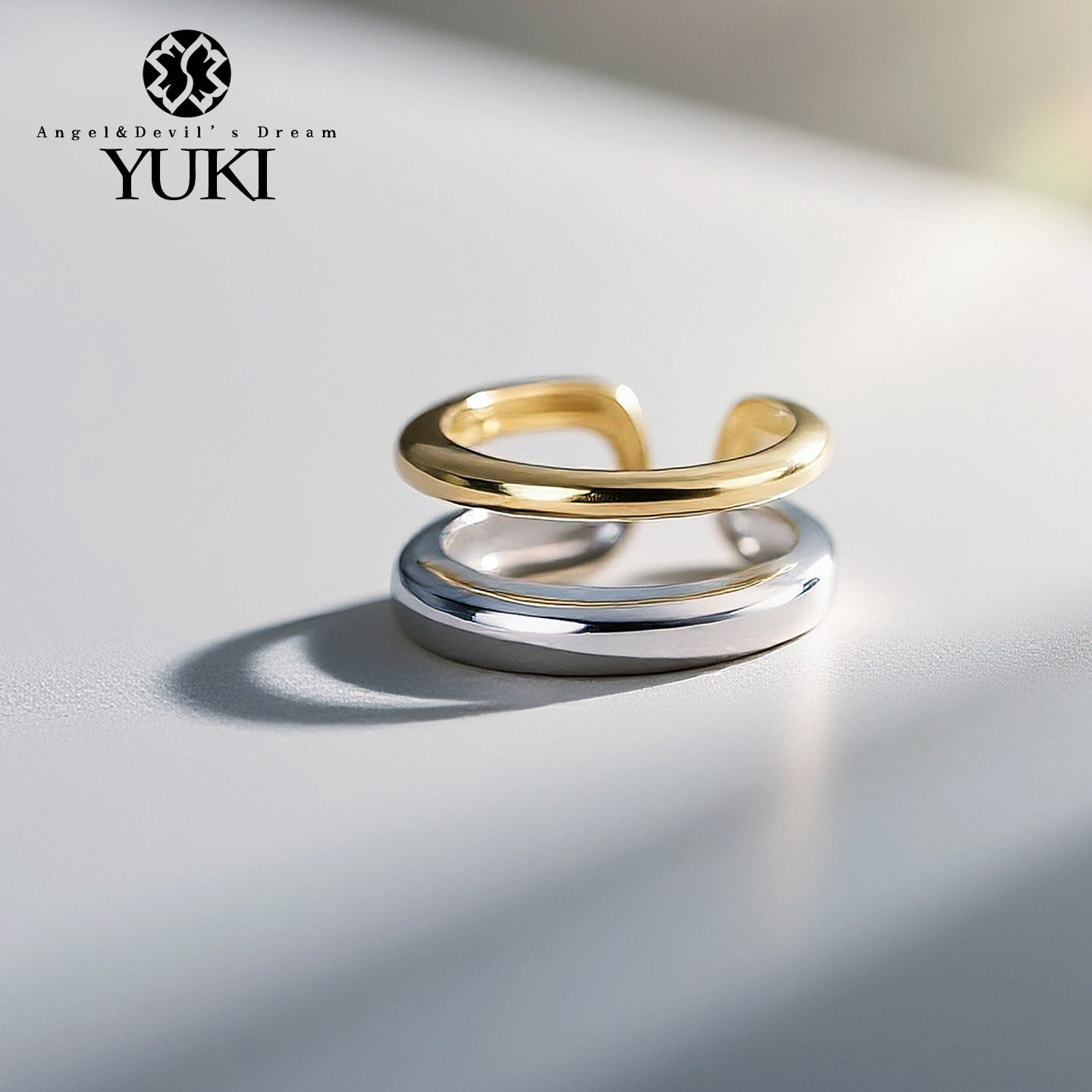 YUKI纯银耳夹男女款小众设计感复古双层线条潮痞帅韩版无耳洞耳饰,饰品/流行首饰/时尚饰品新,耳夹,淘宝优惠券,粉丝福利购,淘宝优惠卷