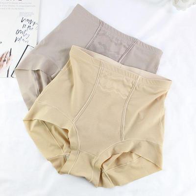 简约纯色薄款收腹提臀中腰塑身裤